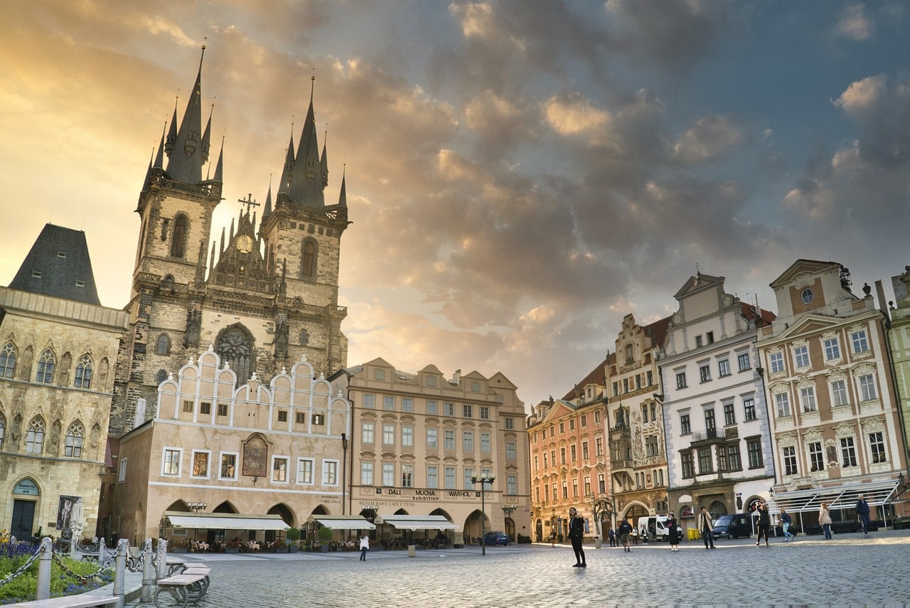 prague, city, architecture