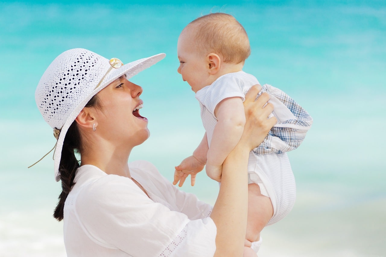 Bébé en vacances