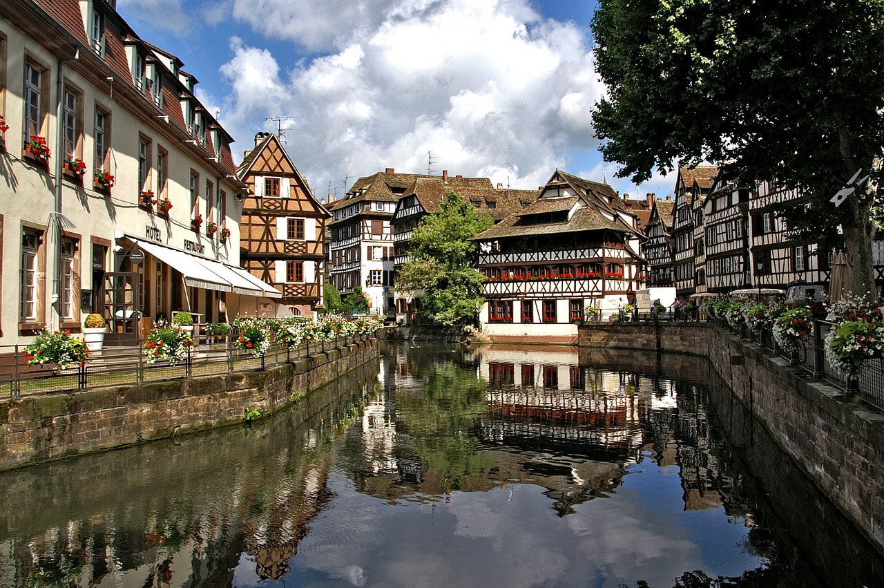 Quartier de la Petite France à Strasbourg