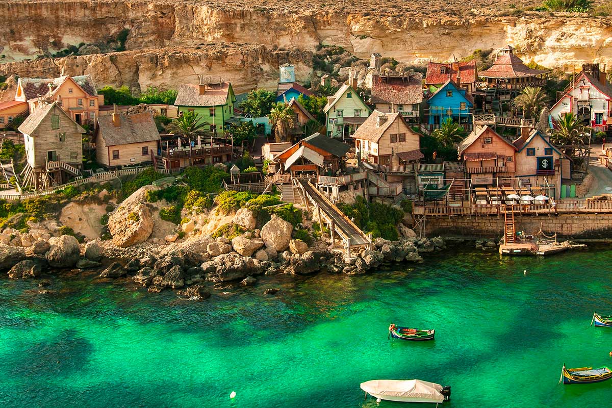Popeye village à Malte