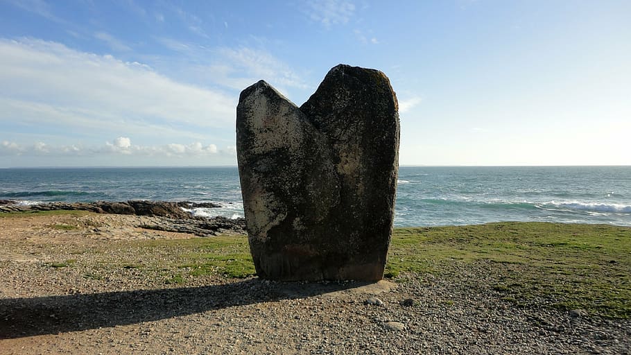 Menhir de Beg Er Goh Lannec à Quiberon