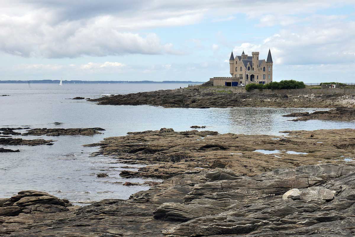 Le chateau Turpault à Quiberon