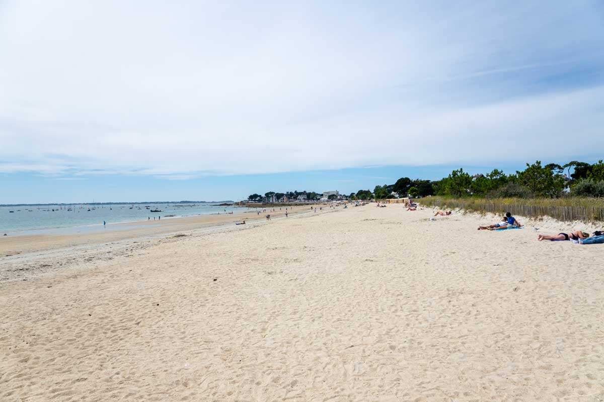 La grande plage de Carnac