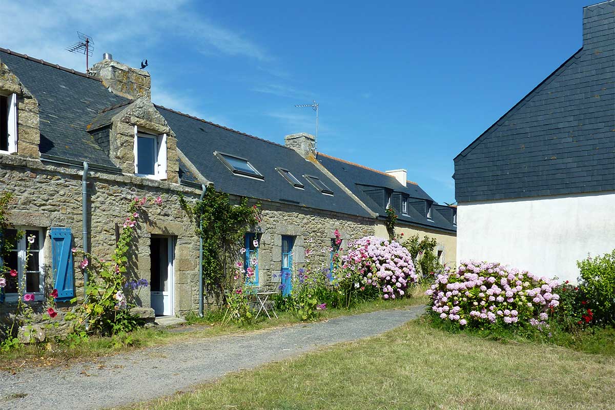 Paysage côtier près de Quiberon