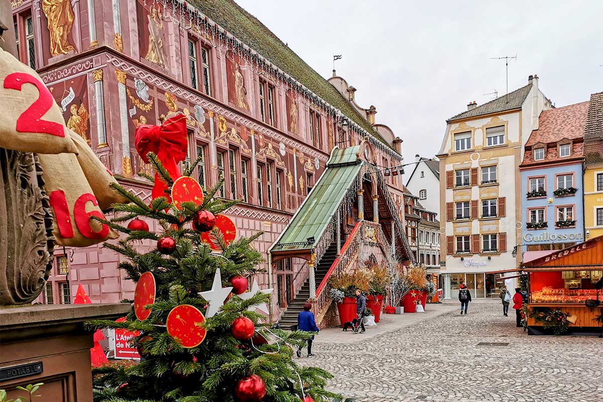 Le marché de Noel de Mulhouse