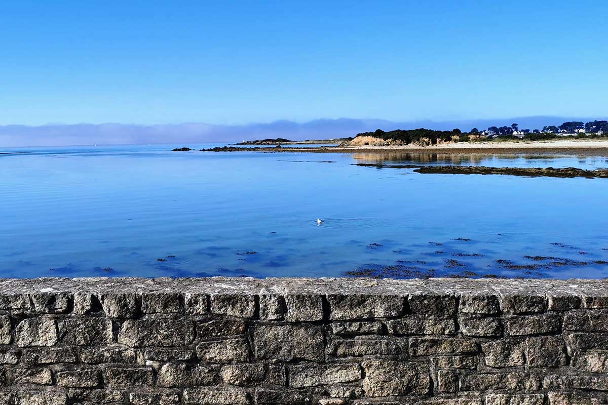 Plage du Men Du et l’île de Stuhan à la Trinité sur Mer