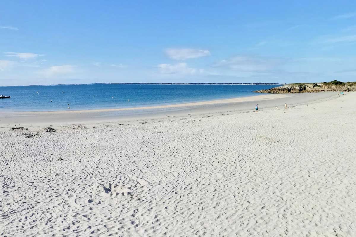 La magnifique plage de Ty Bihan