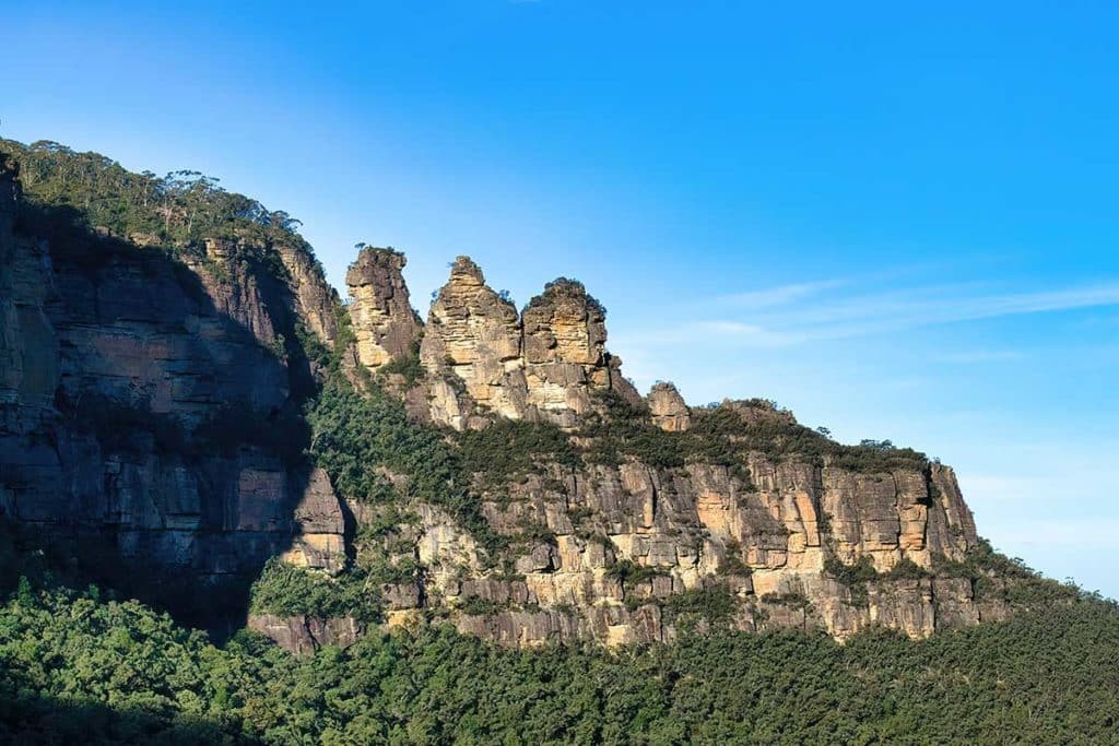 Les Three Sisters dans les Blue Montains