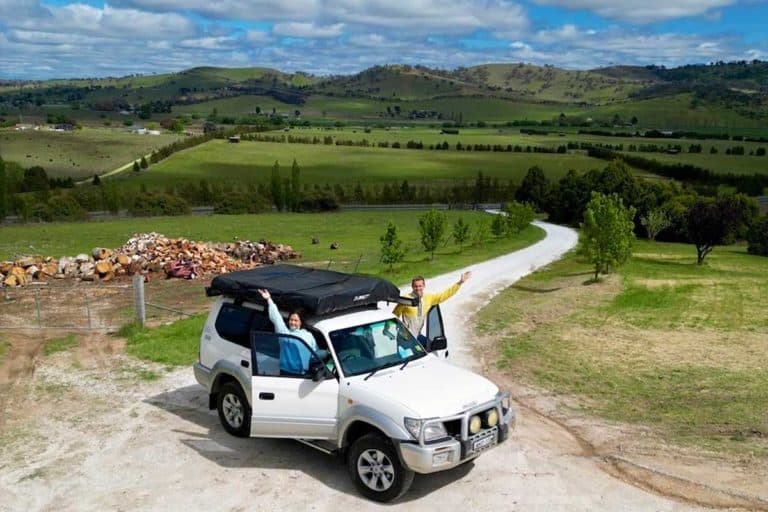 Conduire en Australie n'est pas facile au début.