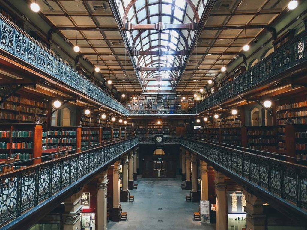 La magnifique State Library d'Adelaide