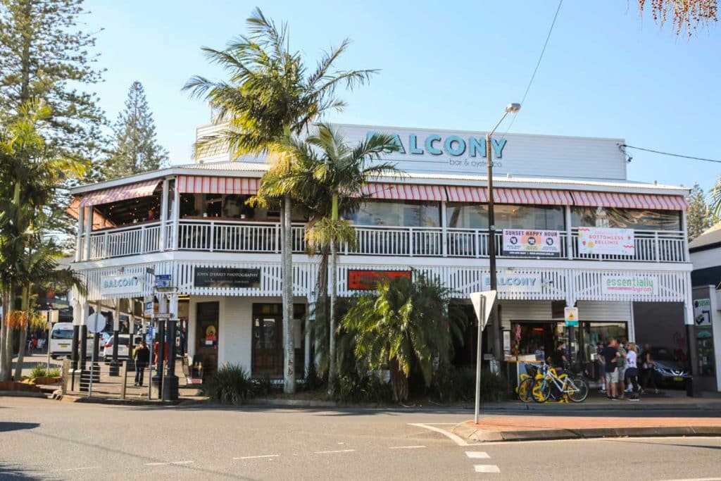 Le Balcony Bar Ã  Byron Bay