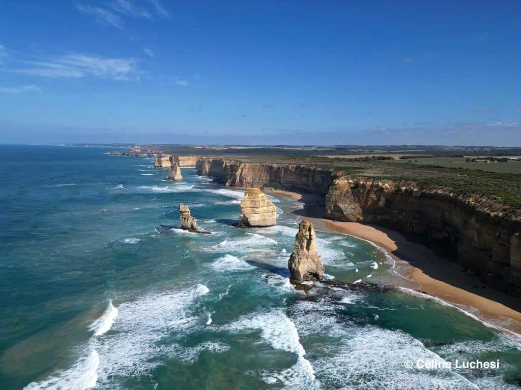 Les twelve apostles ou 12 apôtres en Australie