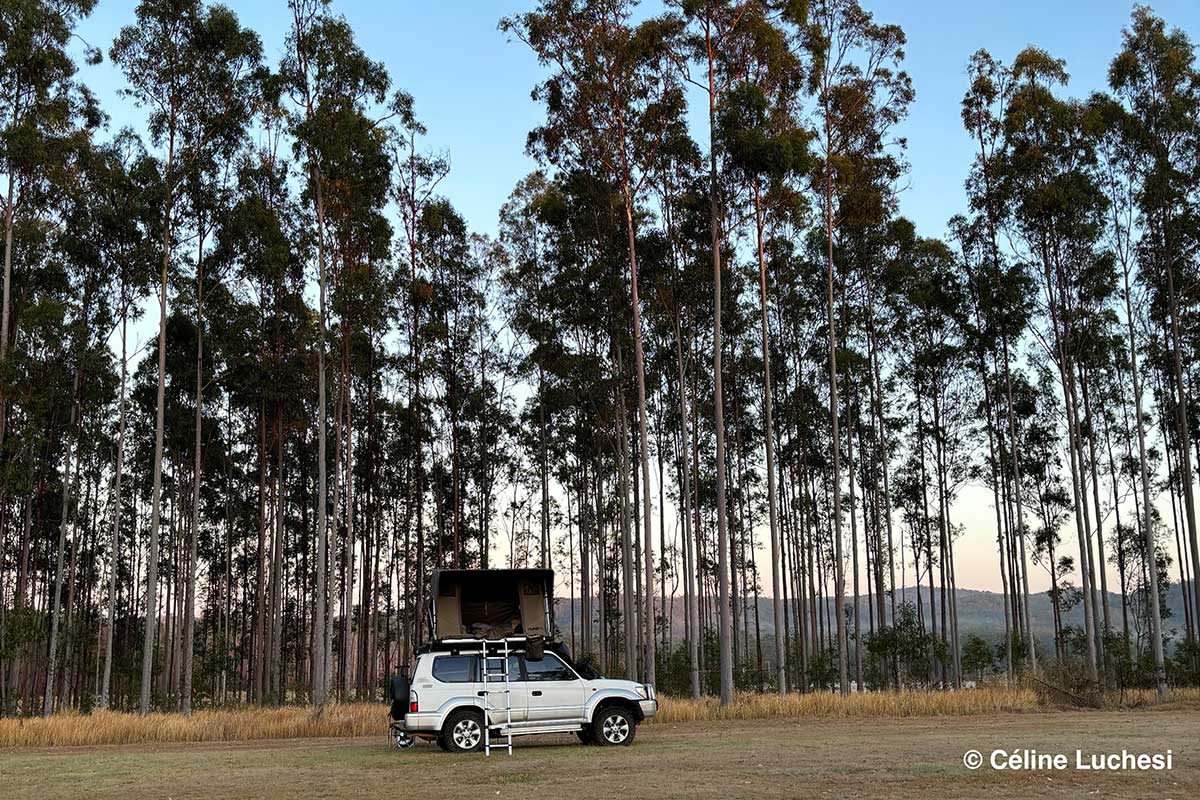 4x4 aménagé pour faire du camping en Australie